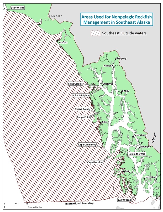 SOUTHEAST ALASKA NONPELAGIC ROCKFISH SPORT FISHING REGULATIONS FOR 2017   